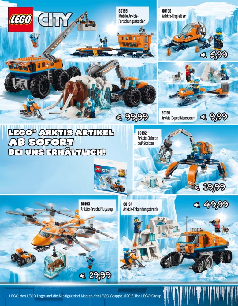 Die LEGO Arktis-Expedition Produktübersicht