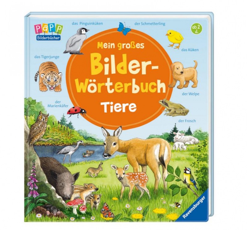 Ravensburger - Mein großes Bilder-Wörterbuch: Tiere